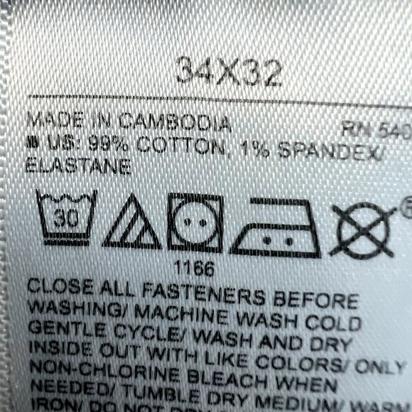 Old Navy Jeans Mens Size 34x31* Blue Denim Straight Medium Wash Casual - Picture 11 of 13